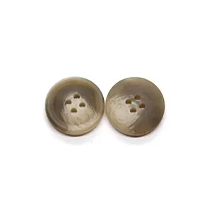 20 PCS Colorful Coat Big Buttons for Clothing Large Windbreak Suit Sweater Decoration Handmade DIY Accessories Wholesale (Beige, 15mm)