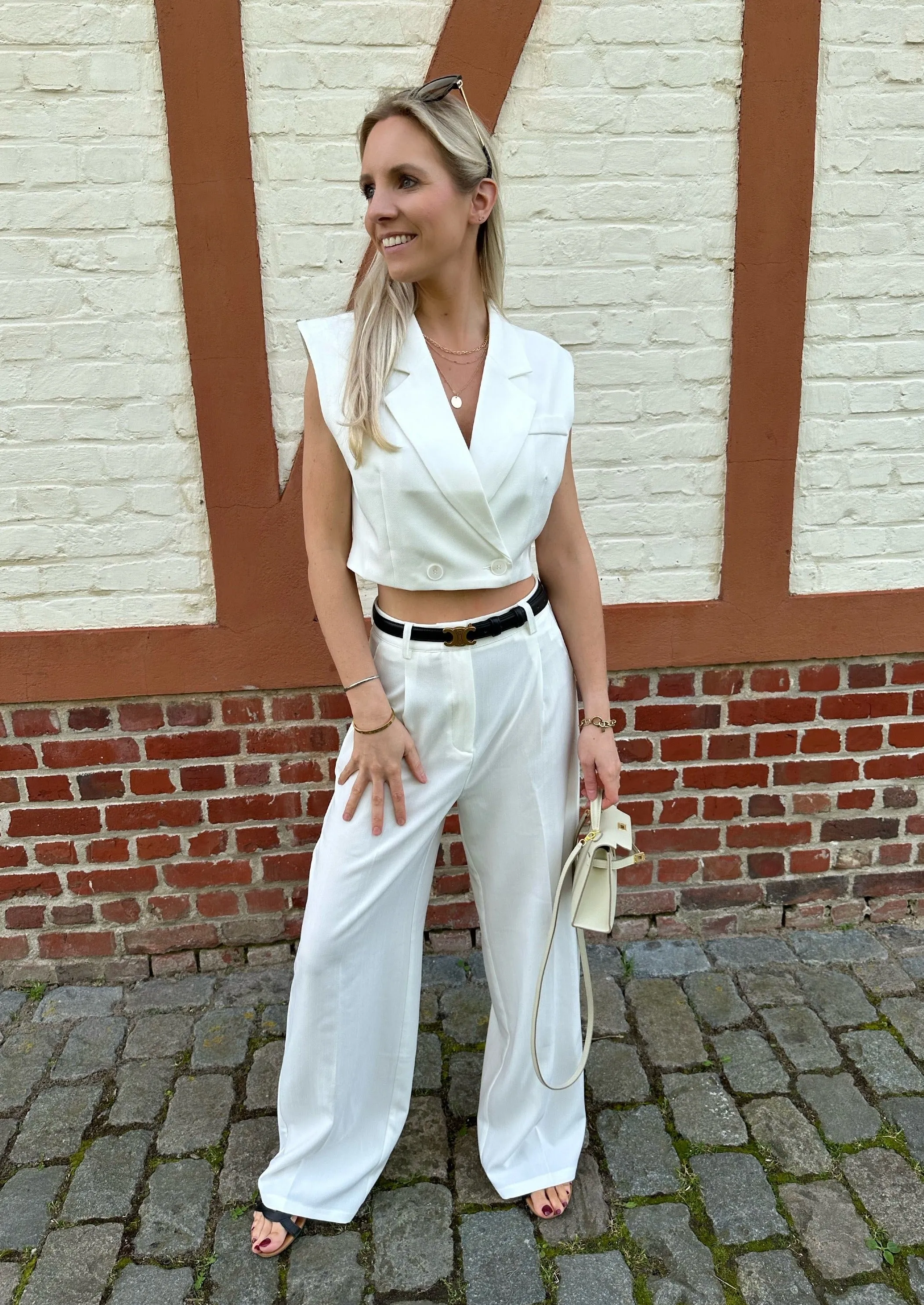 ALEX TROUSERS WHITE