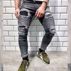 BALMAIN Slim-fit stretch cotton denim  jeans