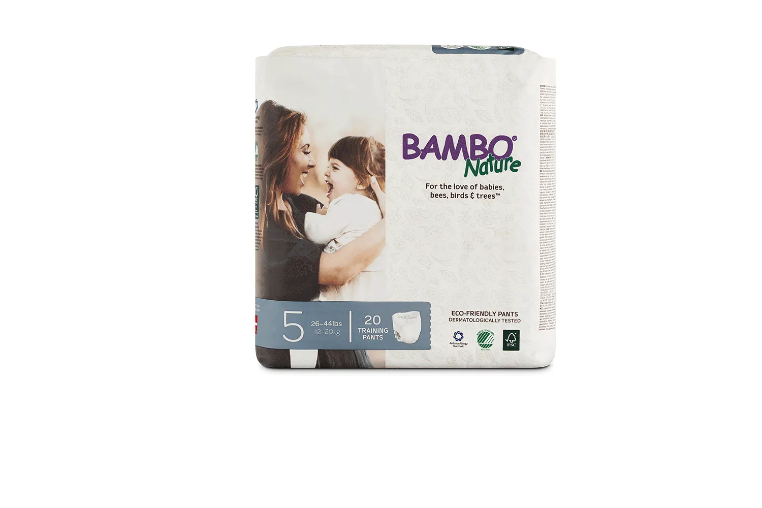 Bambo Nature Dream Pants Jr. (L) - Size 5, 20pcs/pack