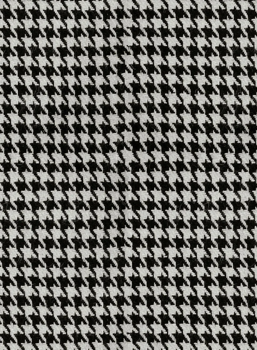 Big Houndstooth BW Tweed Jacket