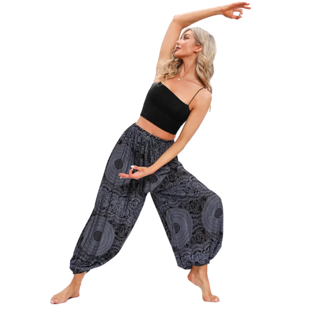 BOHEMIAN MANDALA YOGA HAREM PANTS WOMEN