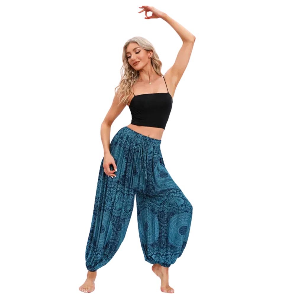 BOHEMIAN MANDALA YOGA HAREM PANTS WOMEN