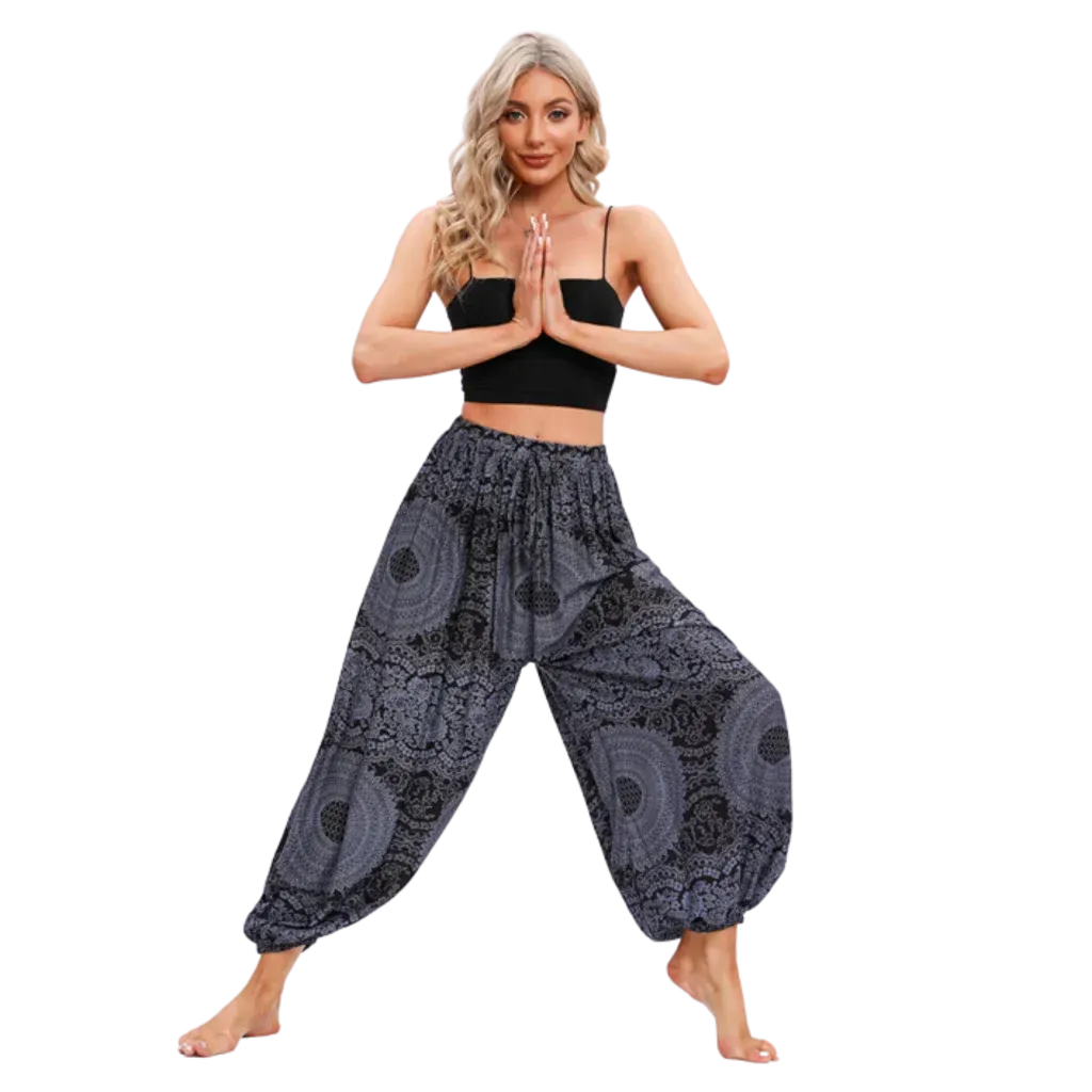 BOHEMIAN MANDALA YOGA HAREM PANTS WOMEN