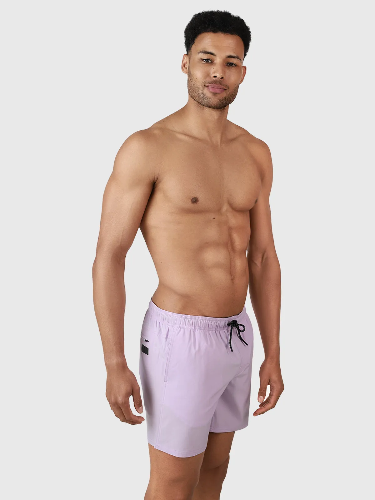 Bru-conic Men Swim Shorts | Lilac