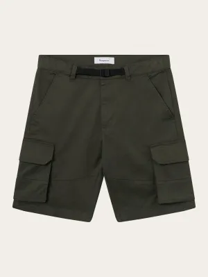 Cargo stretched twill shorts - Forrest Night