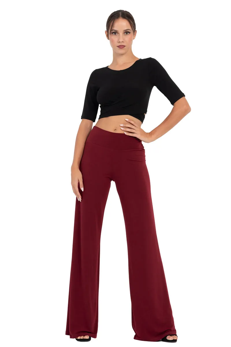 Casual Wide Leg Pants