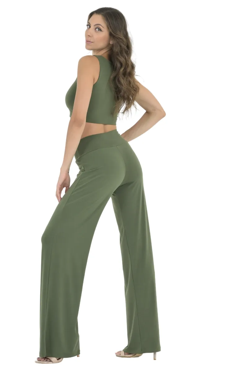 Casual Wide Leg Pants