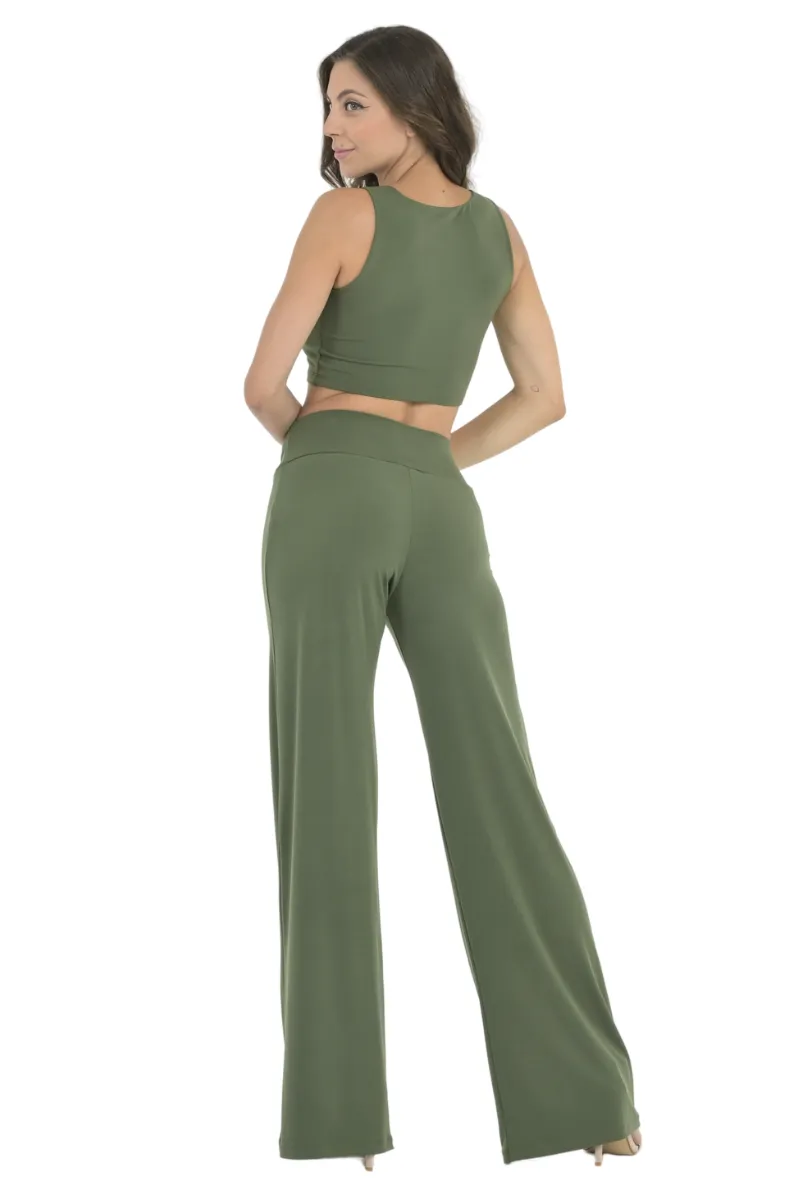 Casual Wide Leg Pants