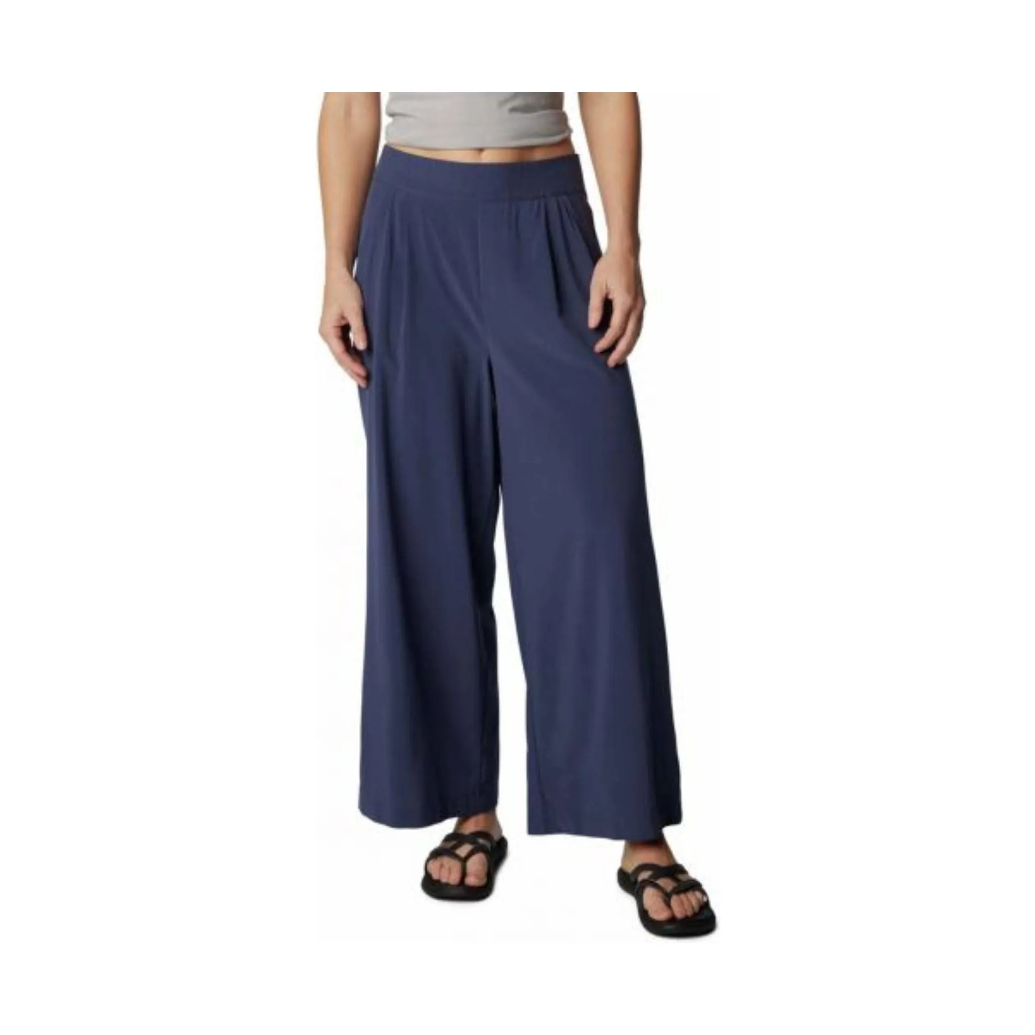 Columbia Women's Anytime Wide Leg Pant - Nocturnal - ONLINE STORE CREDIT/EXCHANGE ONLY