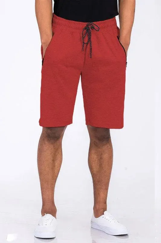 COTTON BLEND LOUNGE SWEAT SHORTS