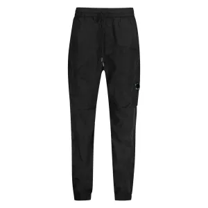 CP COMPANY Nylon Chrome Cargo Trousers Black