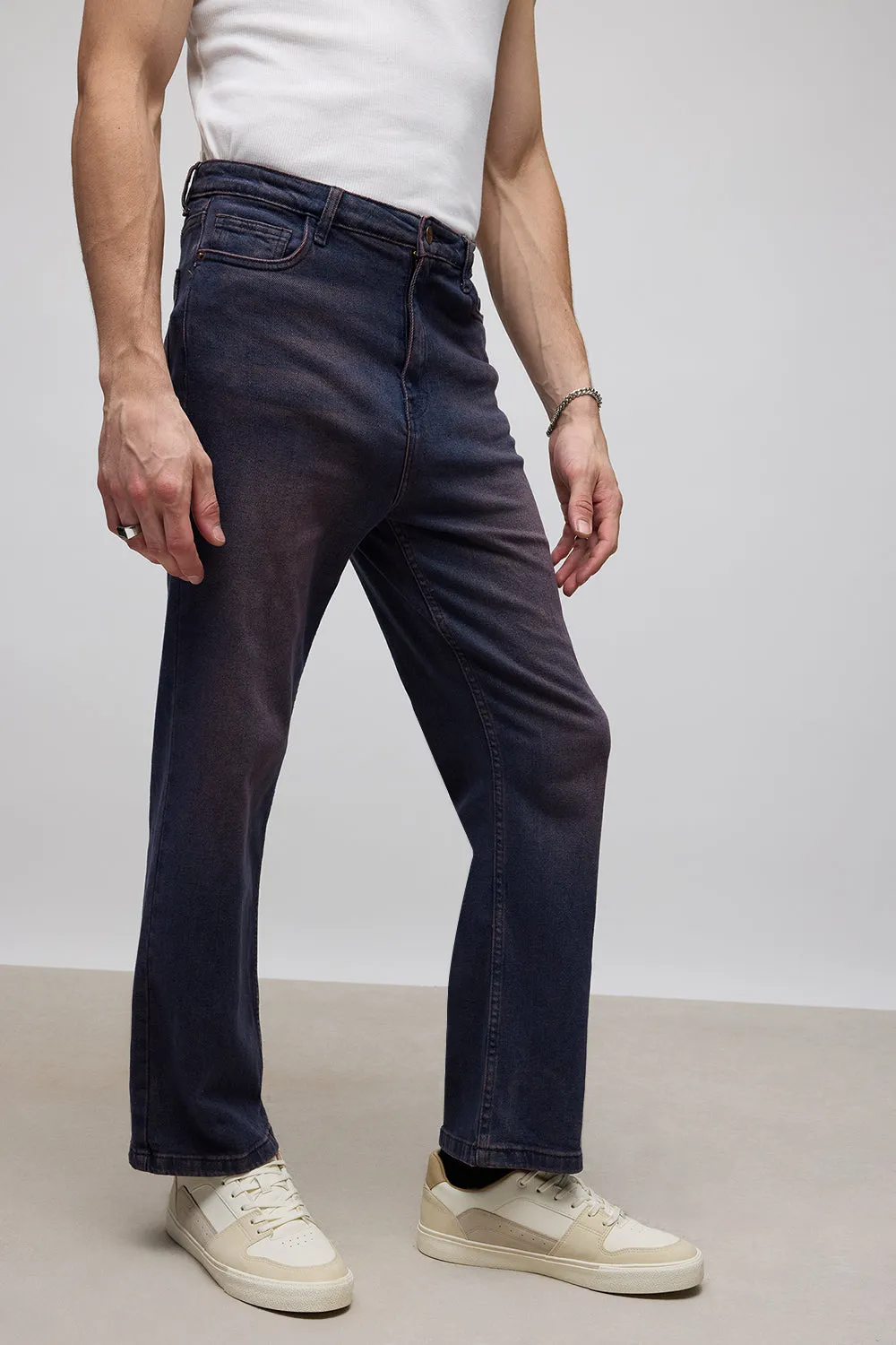 Fun Wash Straight Men's Jeans