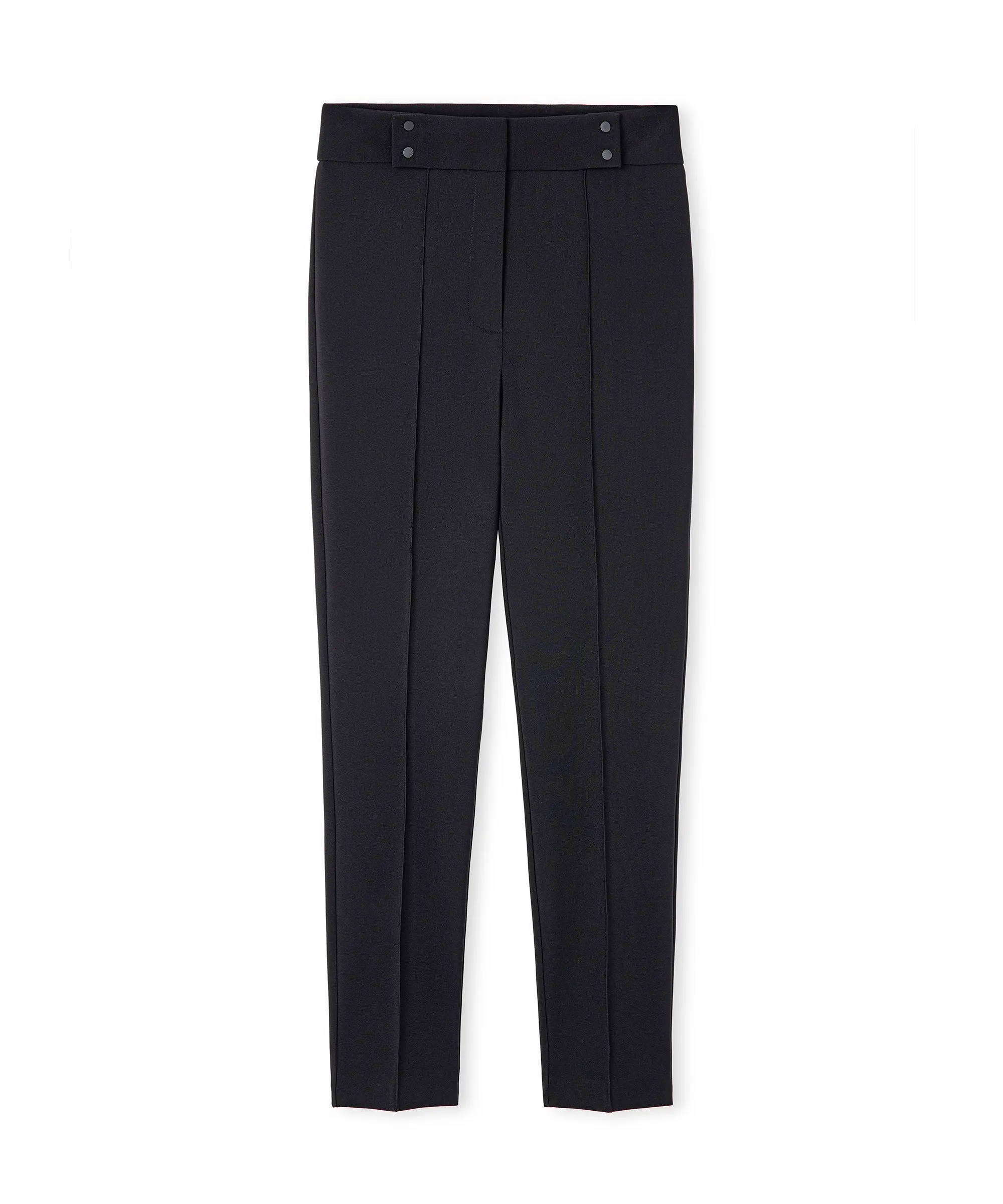 Ipekyol Skinny Fit Trousers With Metal Accessories Black