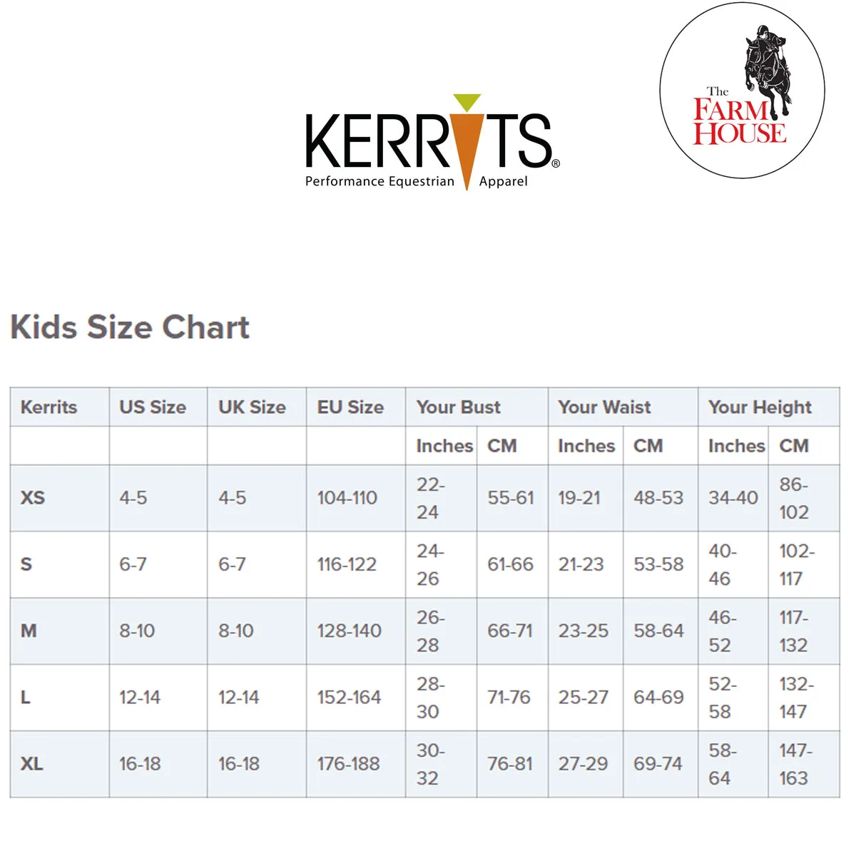 Kerrits Kids Knee Patch Performance Tights Sale