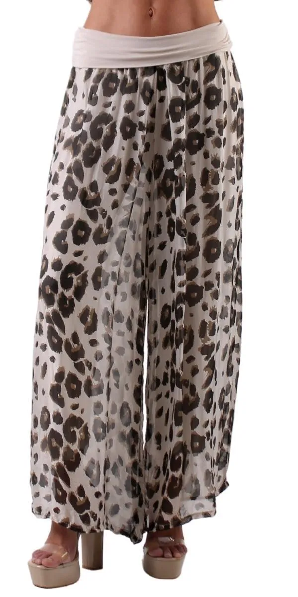 Lyda Leopard Print Pant