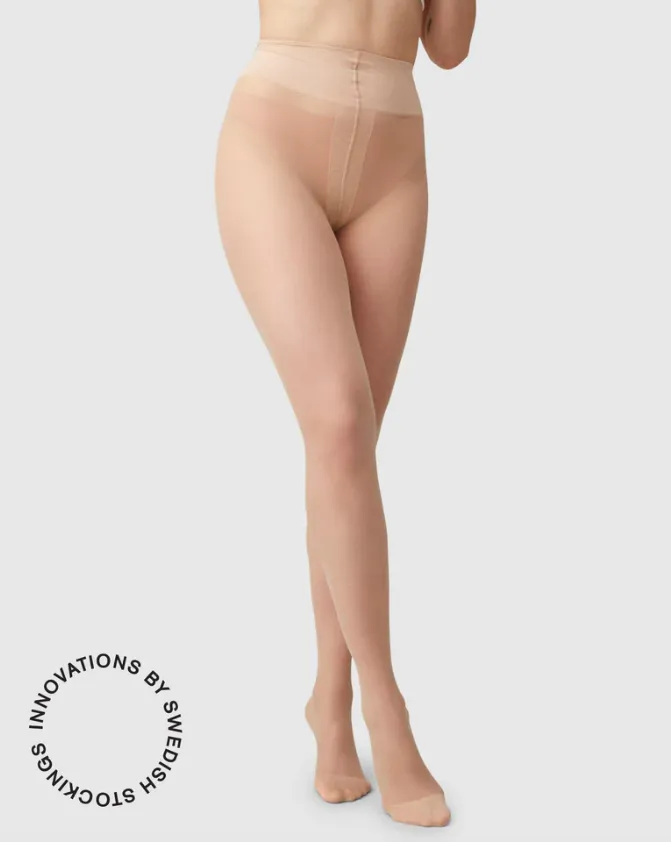 MALVA Ladder Resistant Beige Tights