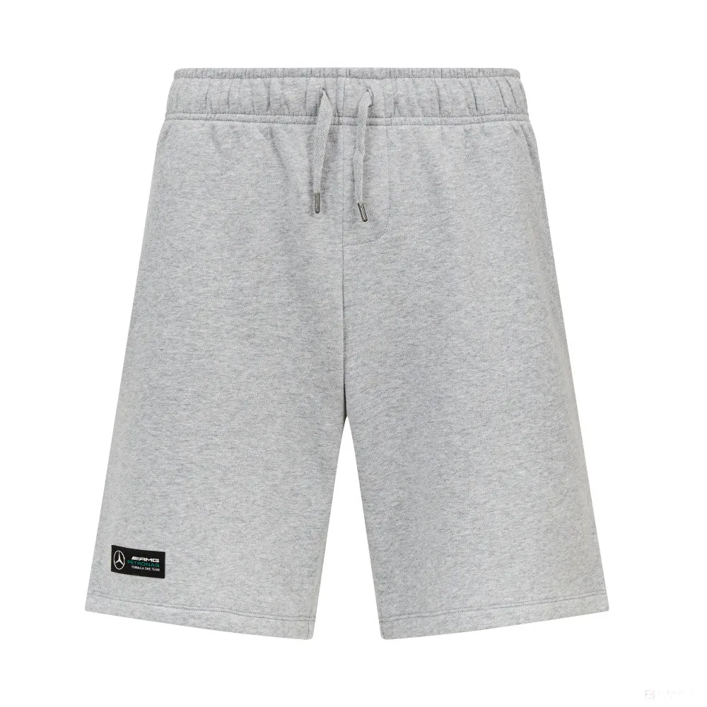 Mercedes Mens Sweat Shorts, Grey