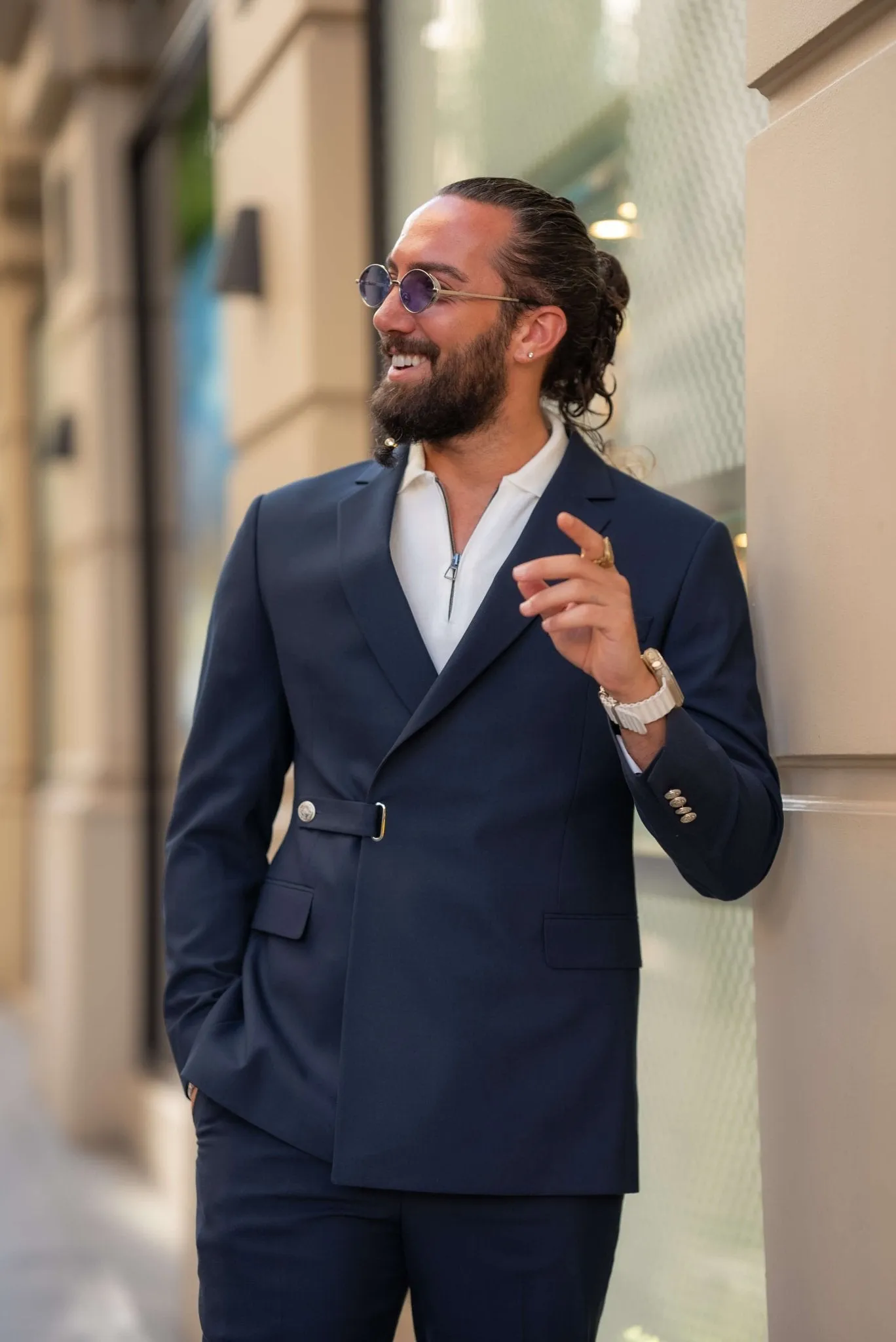 Navy Blue Suit