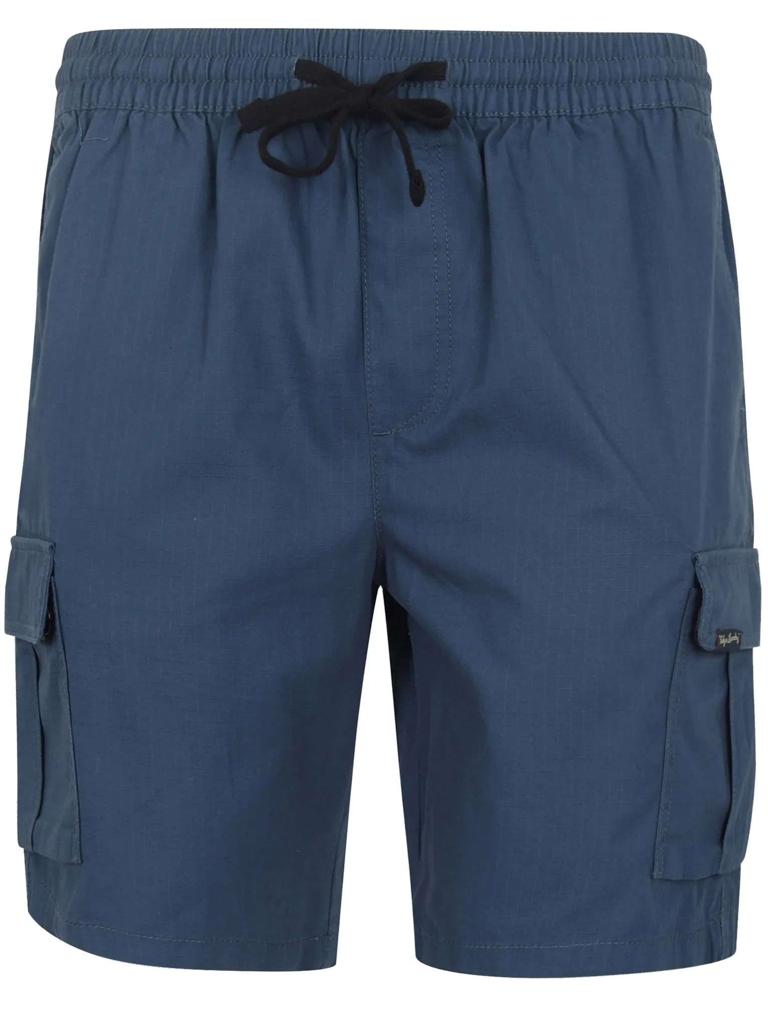 Padua Ripstop Cotton Cargo Shorts in Dark Denim - Tokyo Laundry