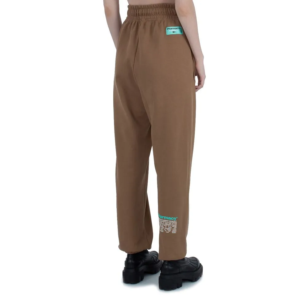 Pharmacy Industry Brown Cotton Women Trouser