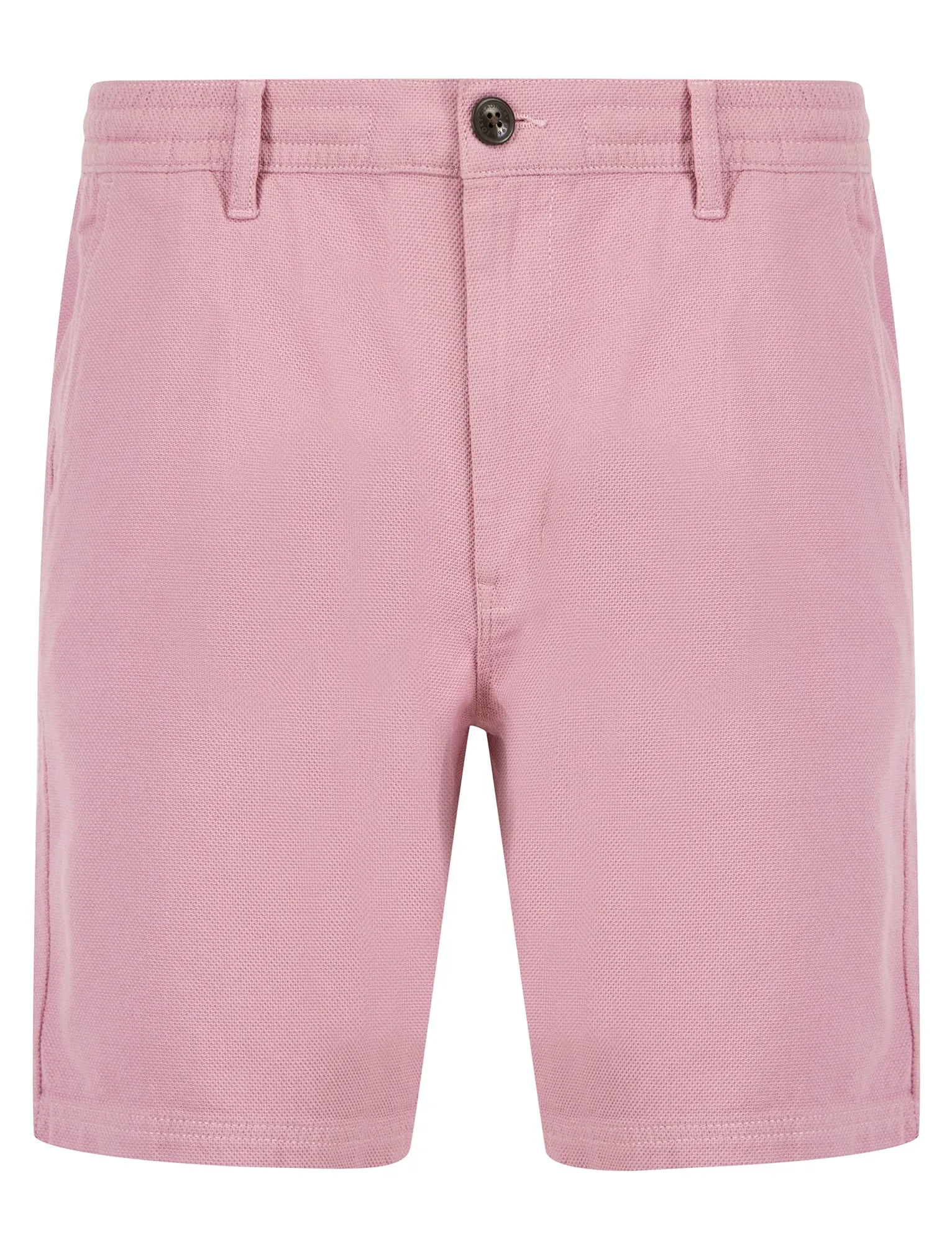 Possidi Cape Dobby Cotton Elastic Waist Chino Shorts in Dawn Lilac - Tokyo Laundry