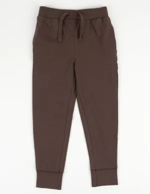 Solid Neutral Color Drawstring Pants