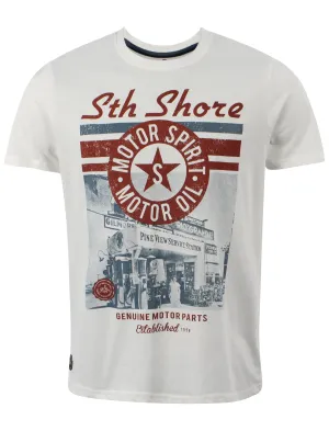 South Shore Motor Spirit ivory t-shirt