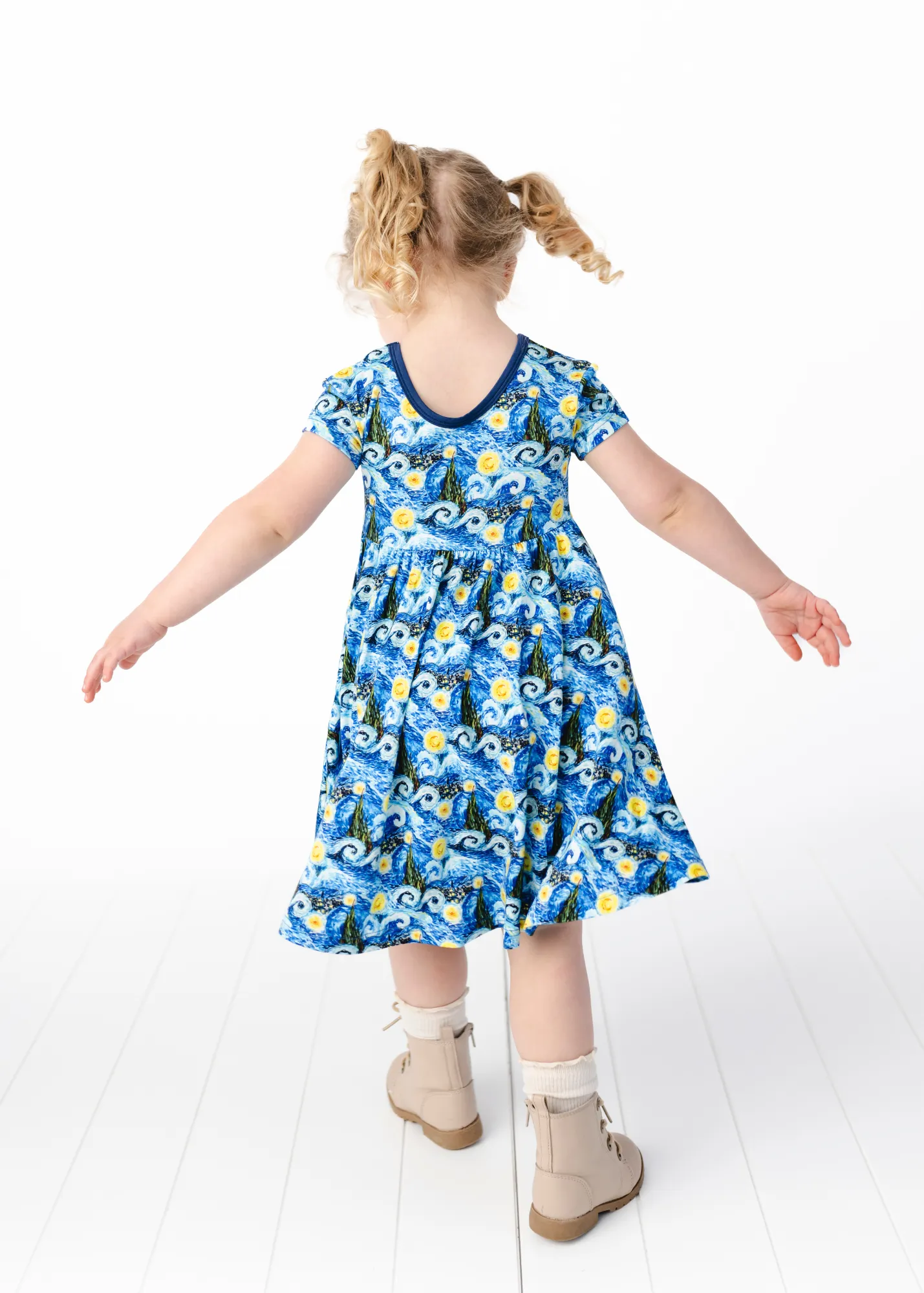 Starry Night Twirl Dress