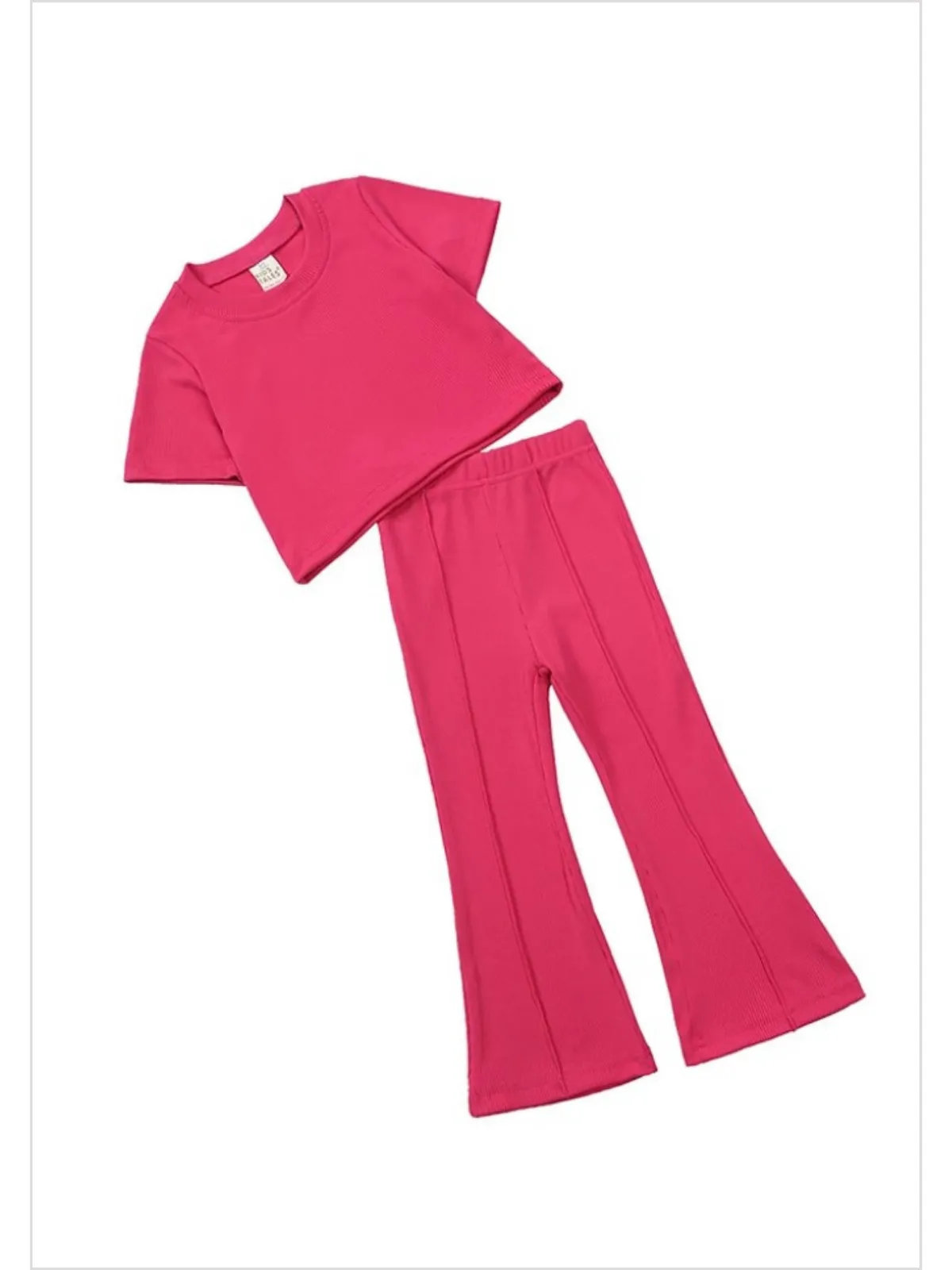 Summer Sorbet Top and Flare Pants Set