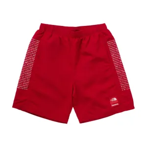 Supreme The North Face Nylon Short Red