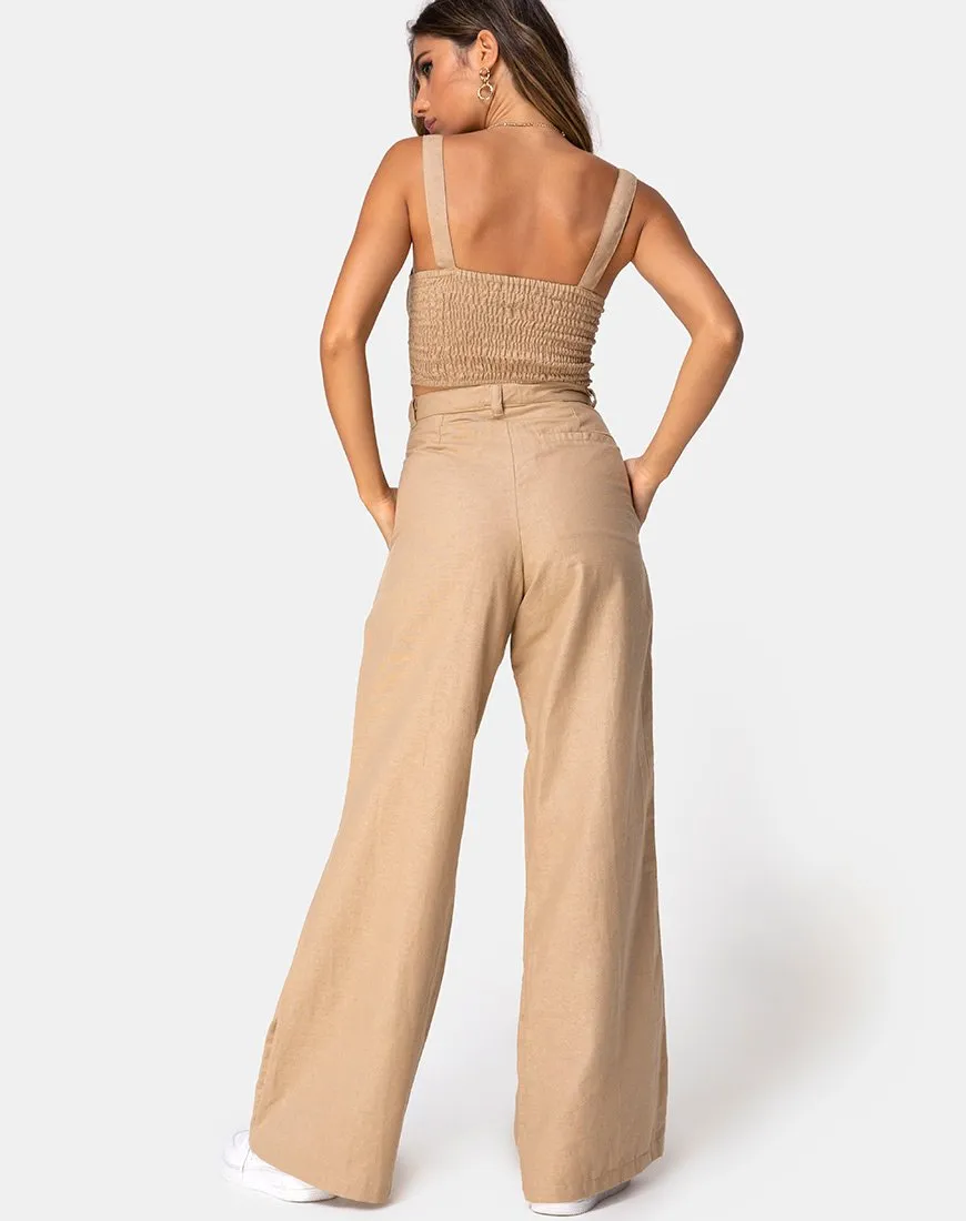 Tanira Trouser in Taupe