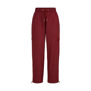 THE AVO CARGO PANTS-BURGUNDY