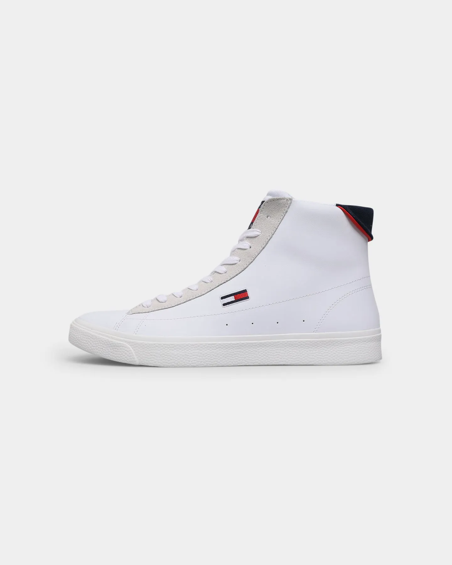 Tommy Jeans Retro Vulcanised High Sneakers White