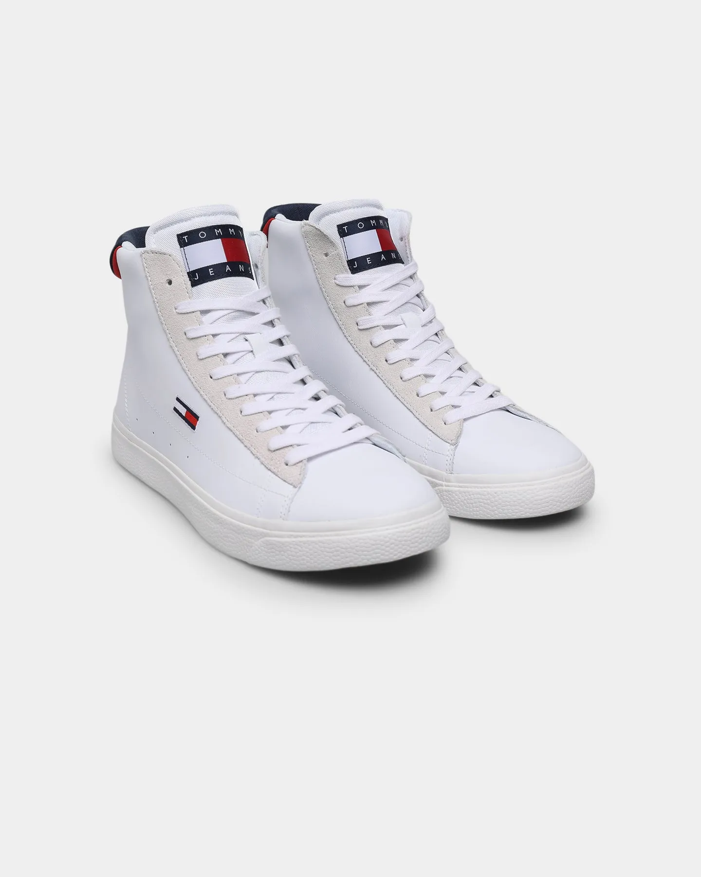 Tommy Jeans Retro Vulcanised High Sneakers White