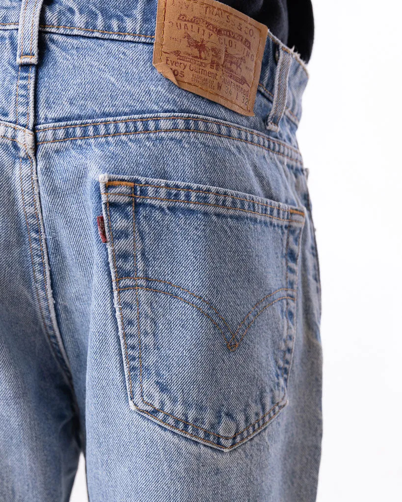 Vintage Levis 505 Mid Blue