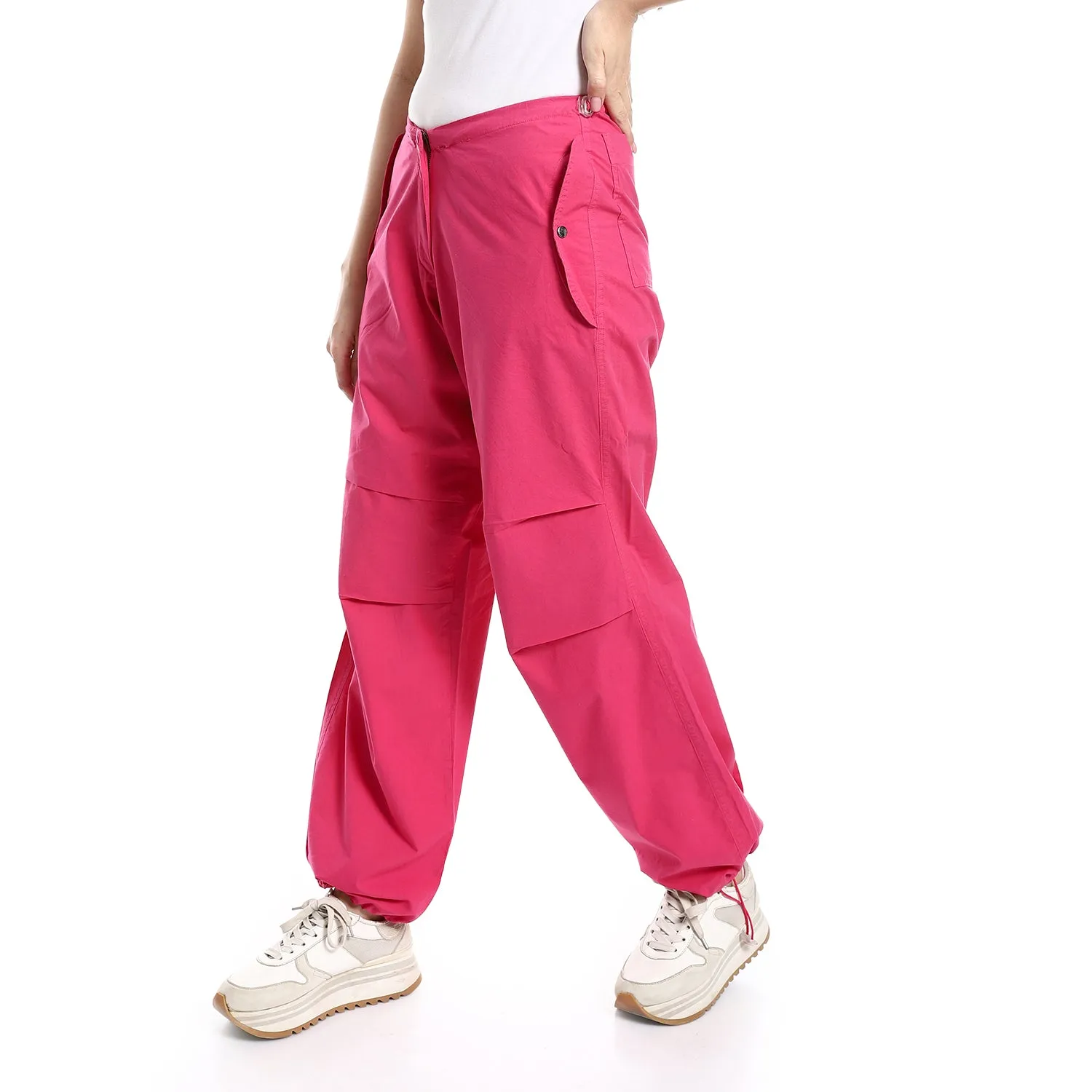 Wide Trousers With Elastic Waist - Merch