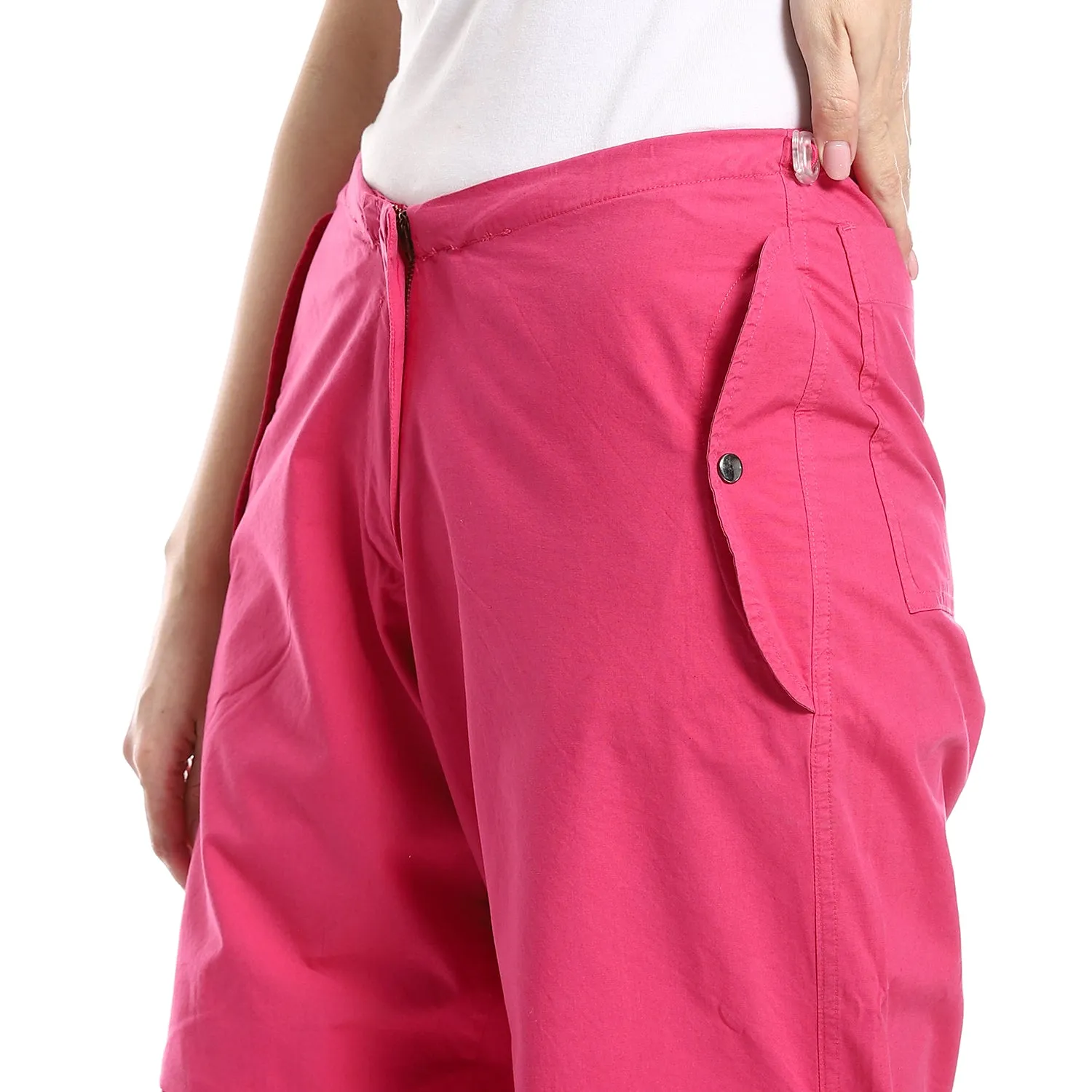 Wide Trousers With Elastic Waist - Merch