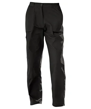 Womens action trousers unlined | Black