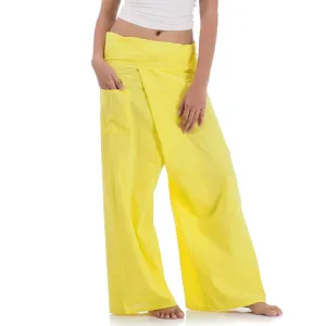 Women's Thai Fisherman Pants Golden Sunshine